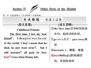 2019年英语新同步外研选修六课件：module 3 section ⅳ other parts of the module 