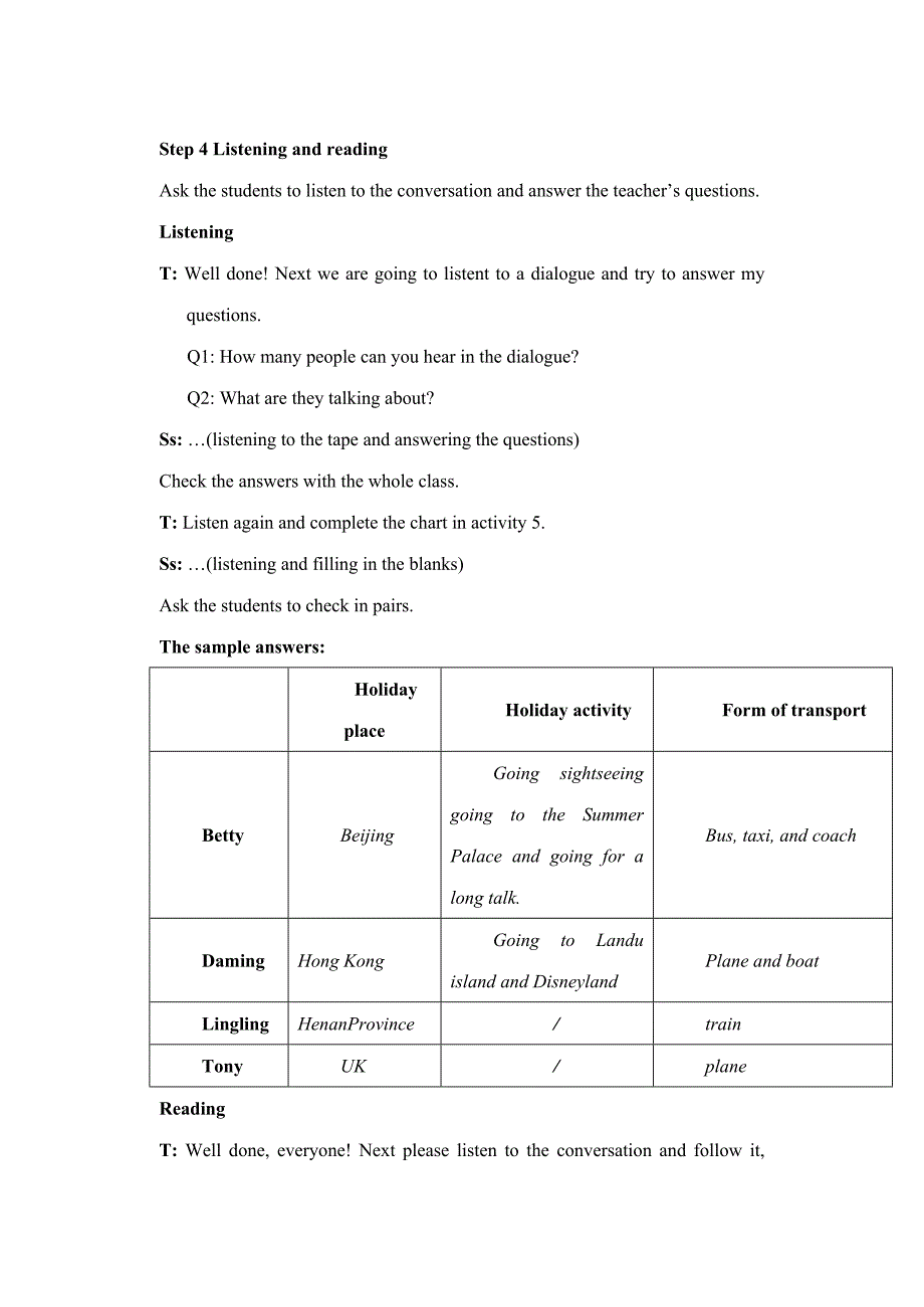 unit 1 the flight was late 教案1（外研版九年级下）_第4页