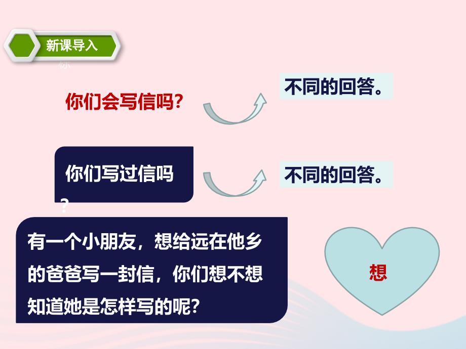 2019二年级语文上册 课文2 6《一封信》课件 新人教版_第3页