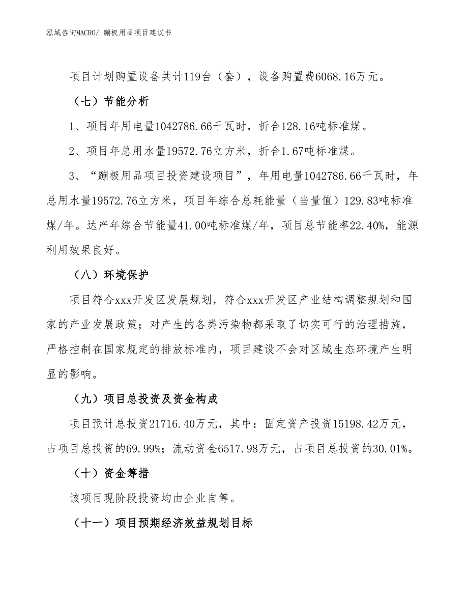 （立项审批）蹦极用品项目建议书_第3页