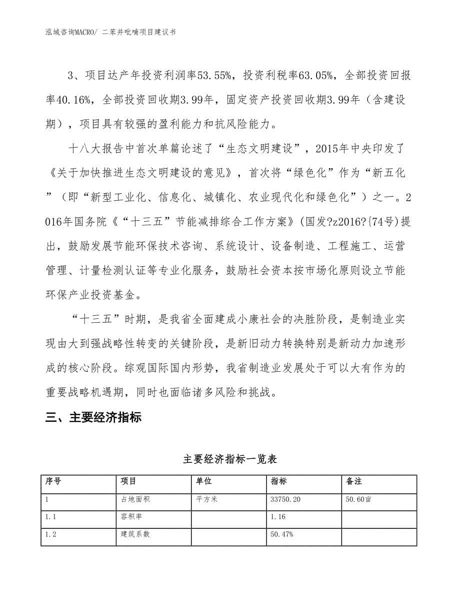 （立项审批）二苯并吡喃项目建议书_第5页