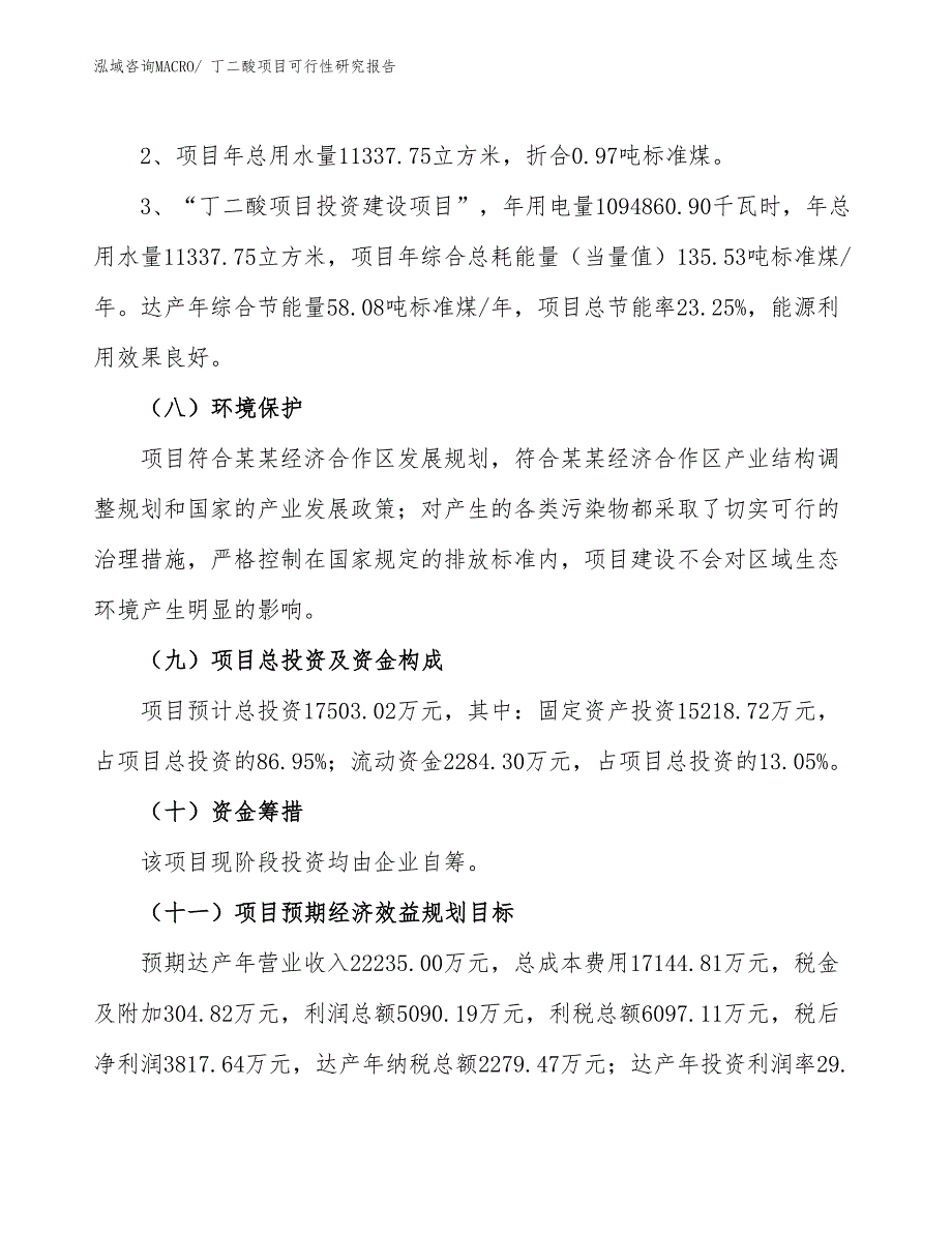 （批地）丁二酸项目可行性研究报告_第4页