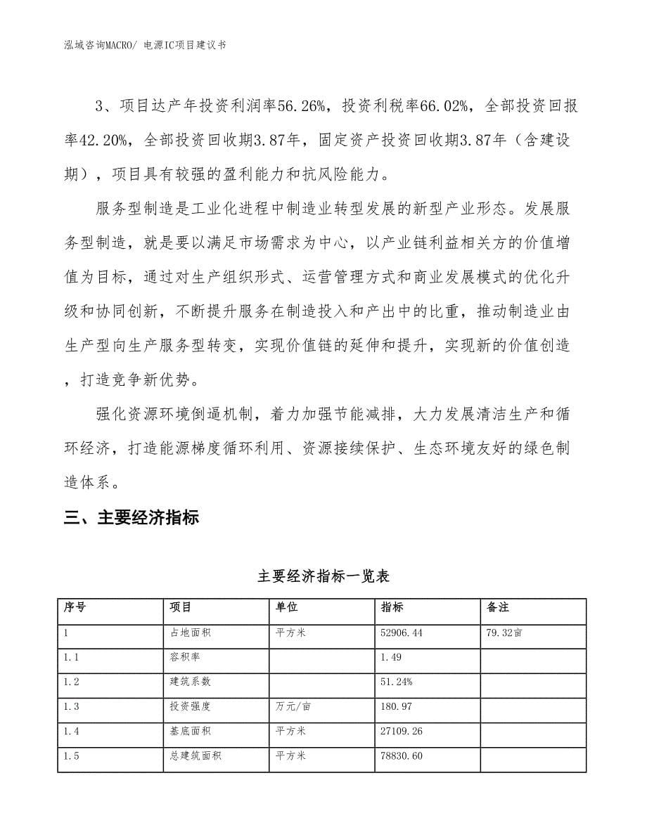 （立项审批）电源IC项目建议书_第5页