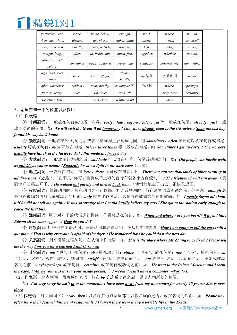 暑期课程-英语-江苏-初三-形容词，副词_第3页
