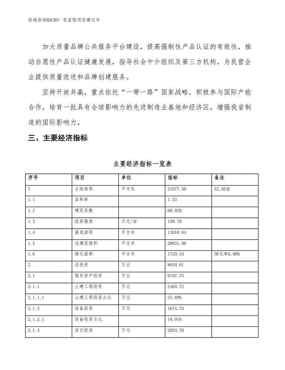 （立项审批）校直轮项目建议书_第5页