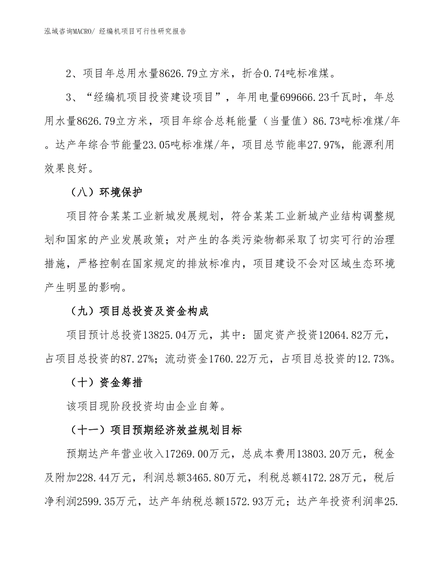 （批地）经编机项目可行性研究报告_第4页