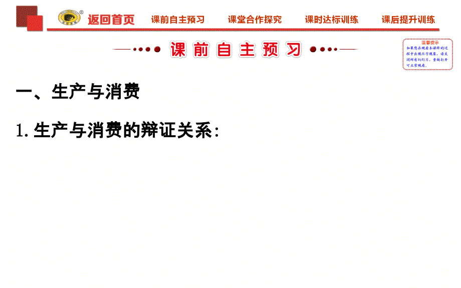 《课时讲练通》2017-2018学年高中政治（人教版）必修一配套课件：2.4.1发展生产　满足消费 _第3页