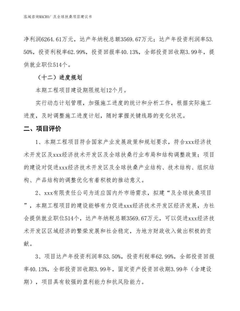 （立项审批）及全球扶桑项目建议书_第4页