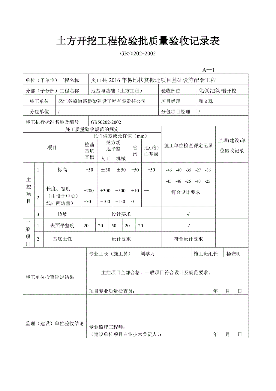 化粪池报审检验批_第2页