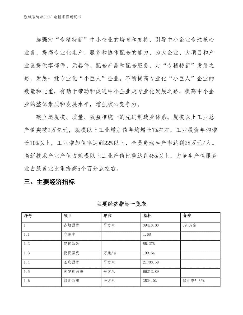 （立项审批）电锤项目建议书_第5页