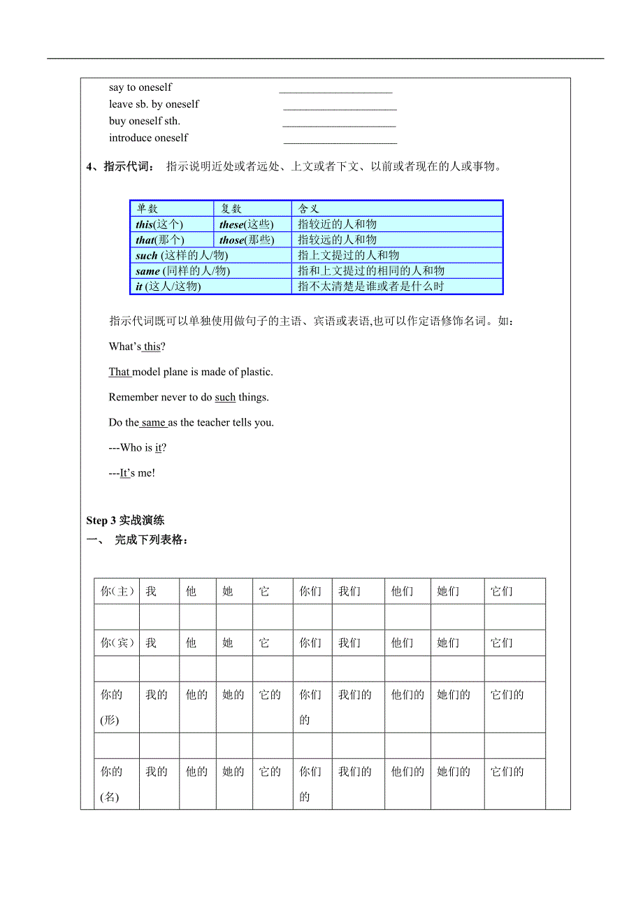 第3讲初一英语代词%2B阅读理解之语言学习篇潘康云_第4页