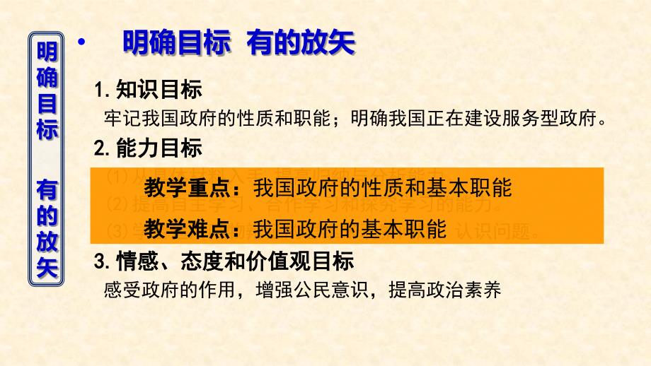 人教版高中政治必修二 3.1政府：国家行政机关 （共19张ppt） _第2页