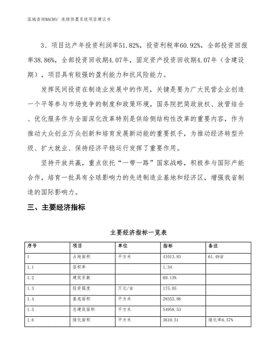 （立项审批）连续供墨系统项目建议书_第5页