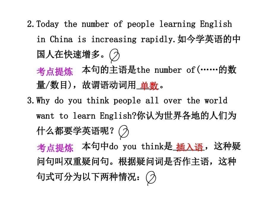 2011年高考一轮复习(新人教版英语)知识点梳理课件：必修1-unit-2_第5页