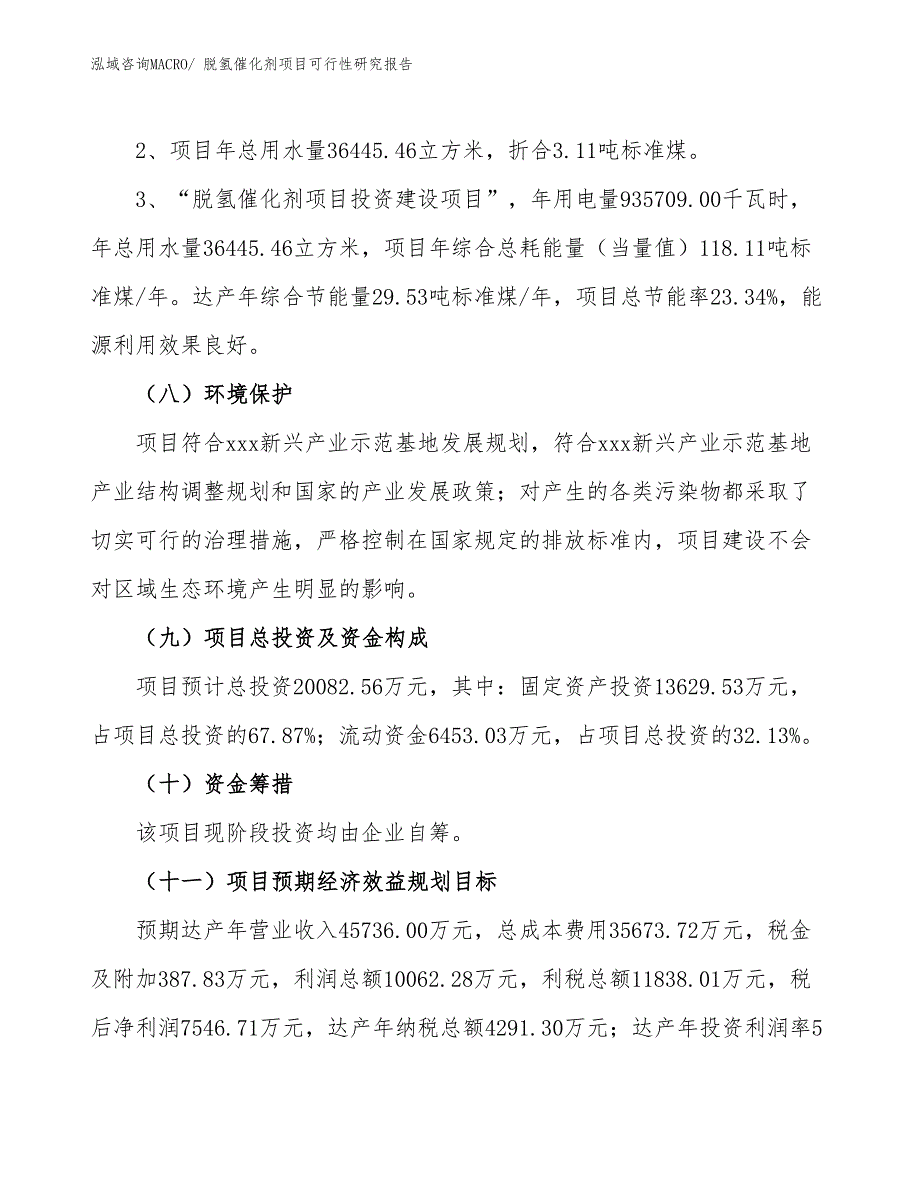 （批地）脱氢催化剂项目可行性研究报告_第4页