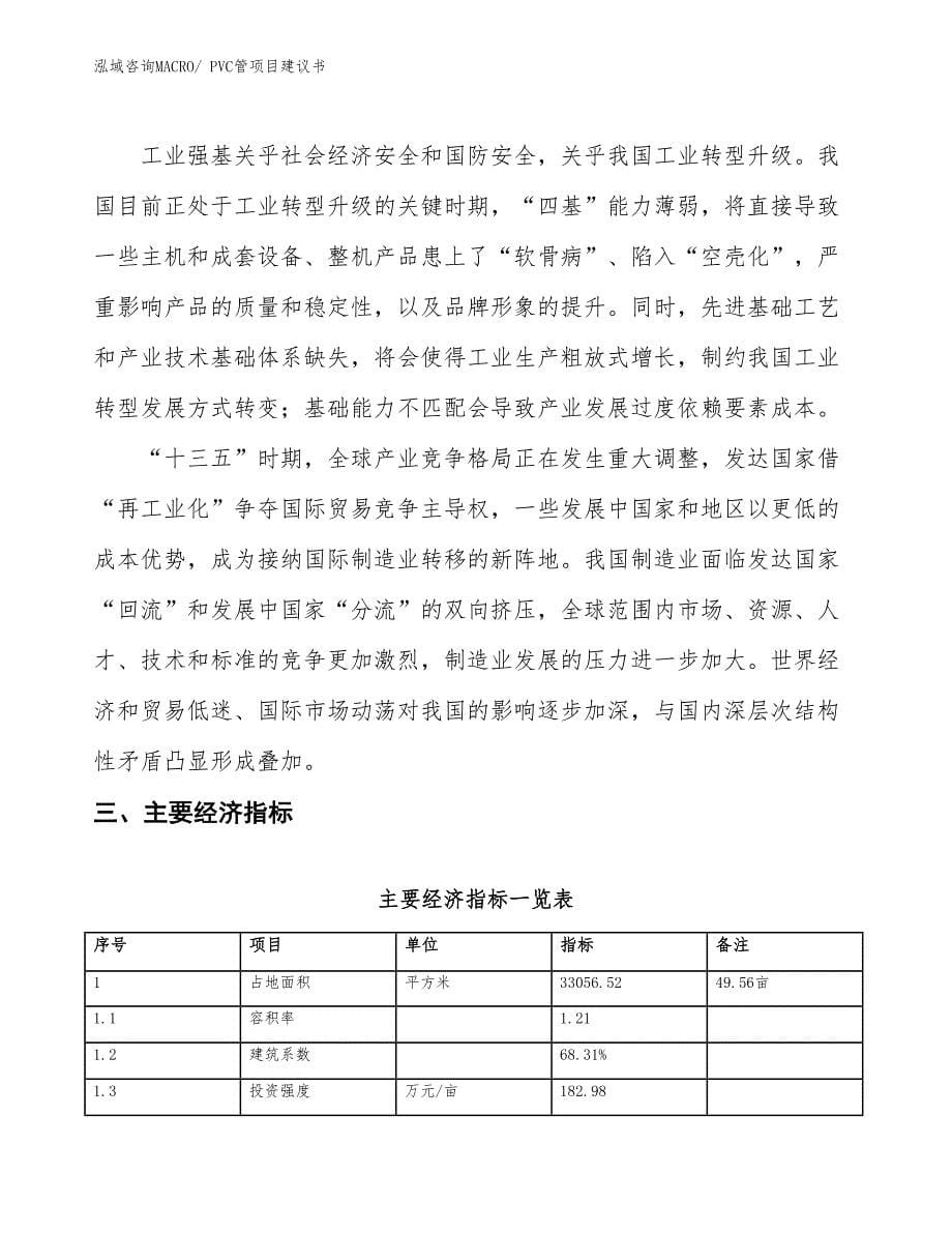 （立项审批）PVC管项目建议书_第5页