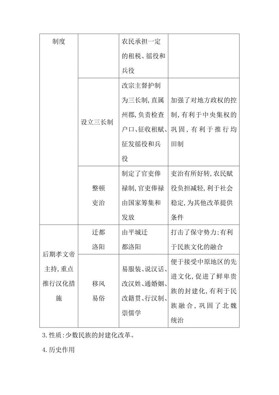 高考历史新人教版一轮总复习选考1 历史上重大改革回眸---精品解析Word版_第5页