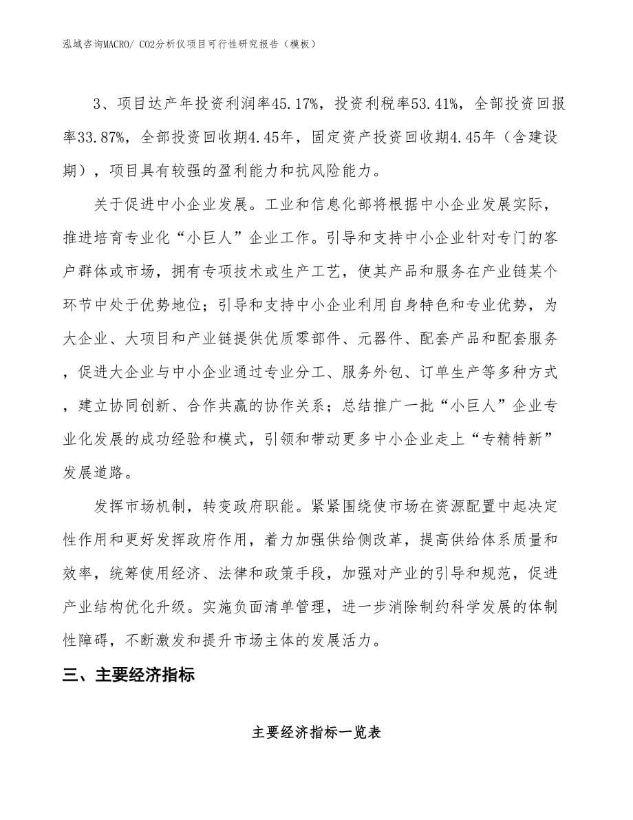 CO2分析仪项目可行性研究报告（模板） (1)_第5页