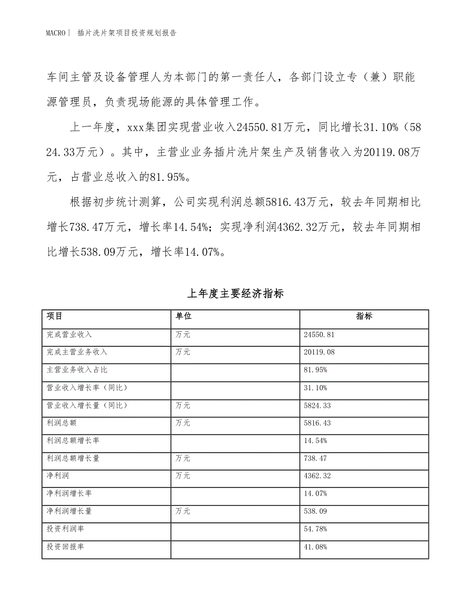 插片洗片架项目投资规划报告_第2页