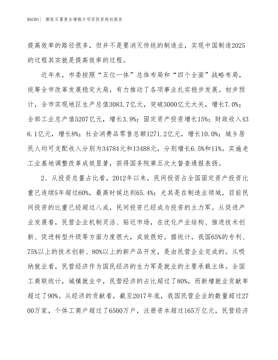 膨胀石墨复合增强片项目投资规划报告_第3页