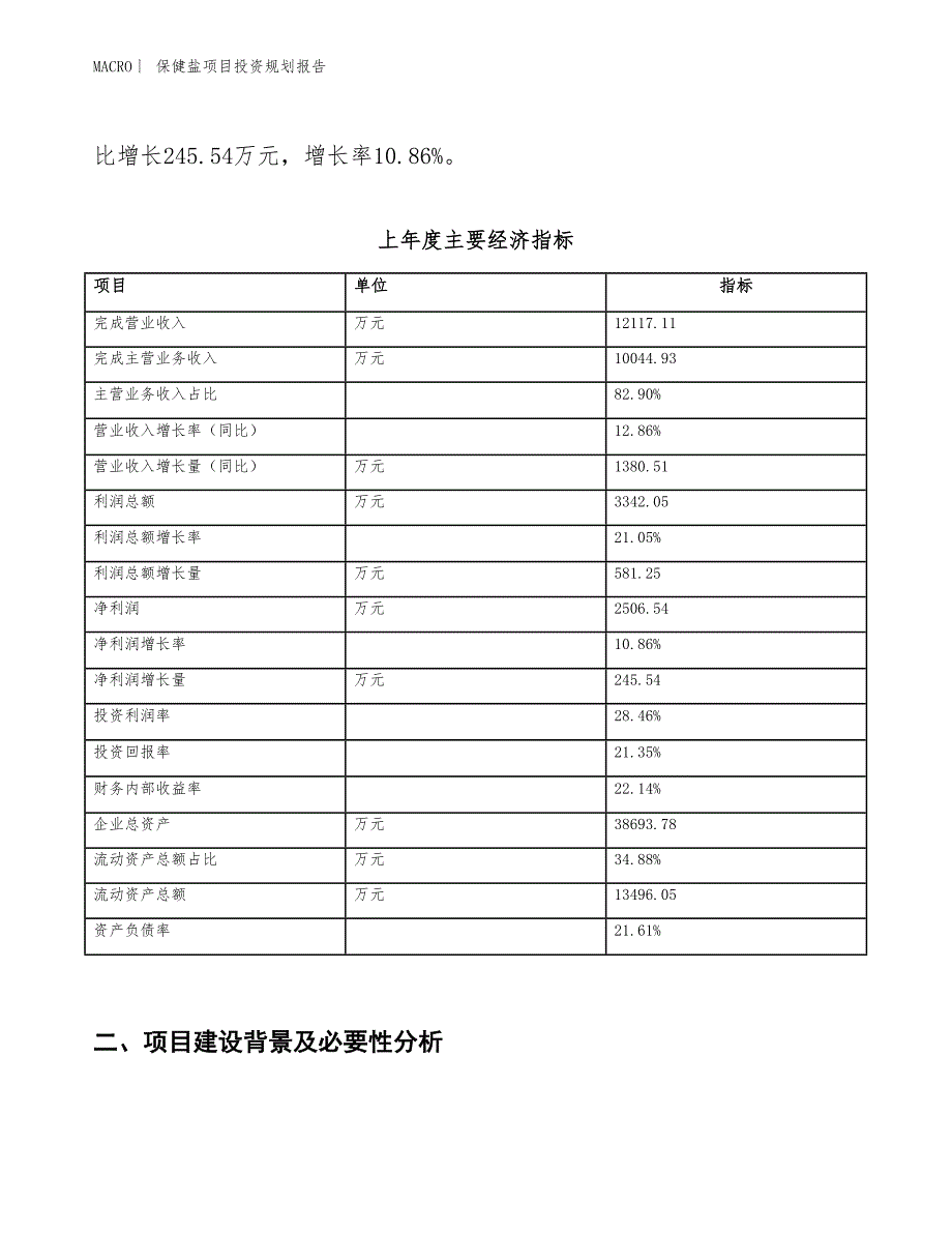 保健盐项目投资规划报告_第2页