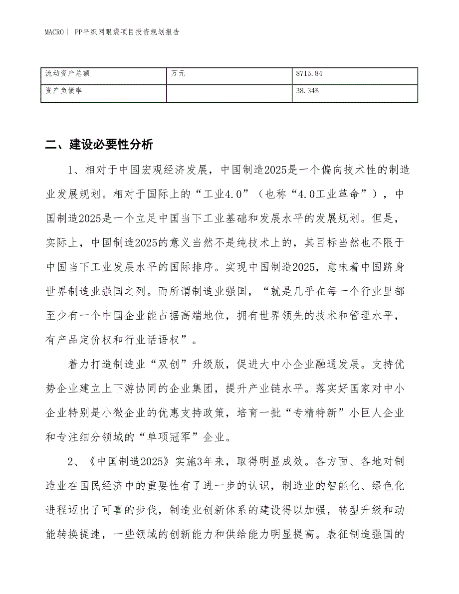 PP平织网眼袋项目投资规划报告_第3页