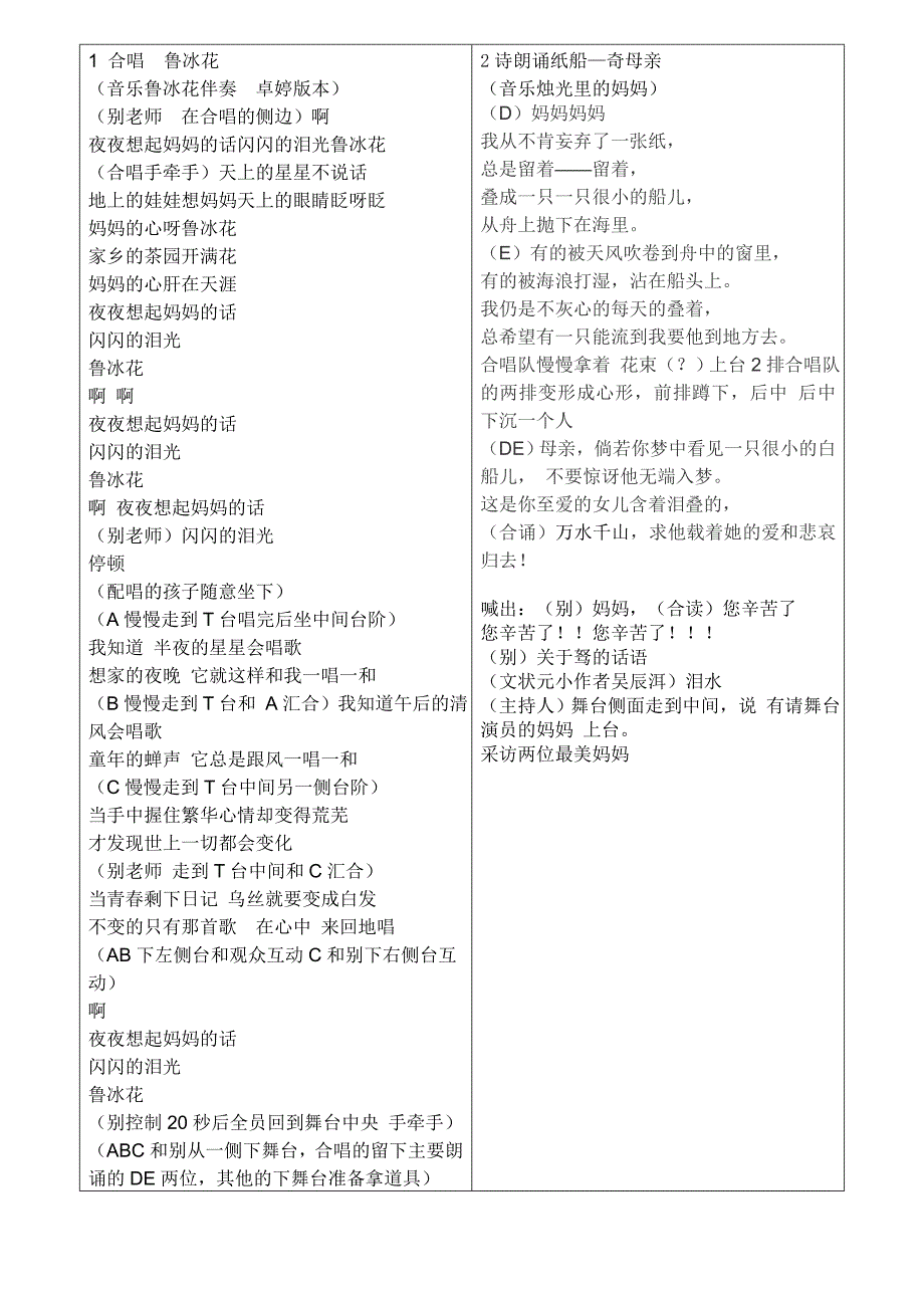 1-合唱--鲁冰花_第1页