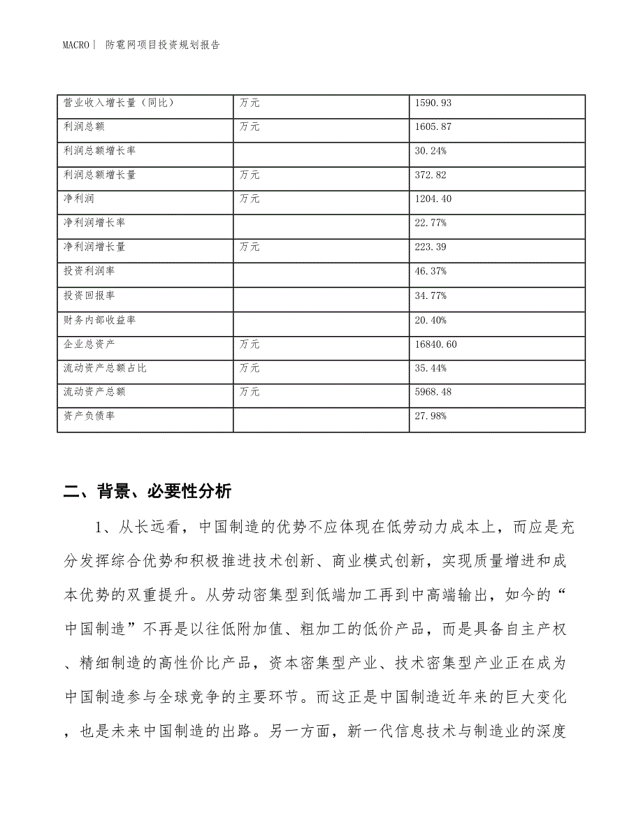 防雹网项目投资规划报告_第3页