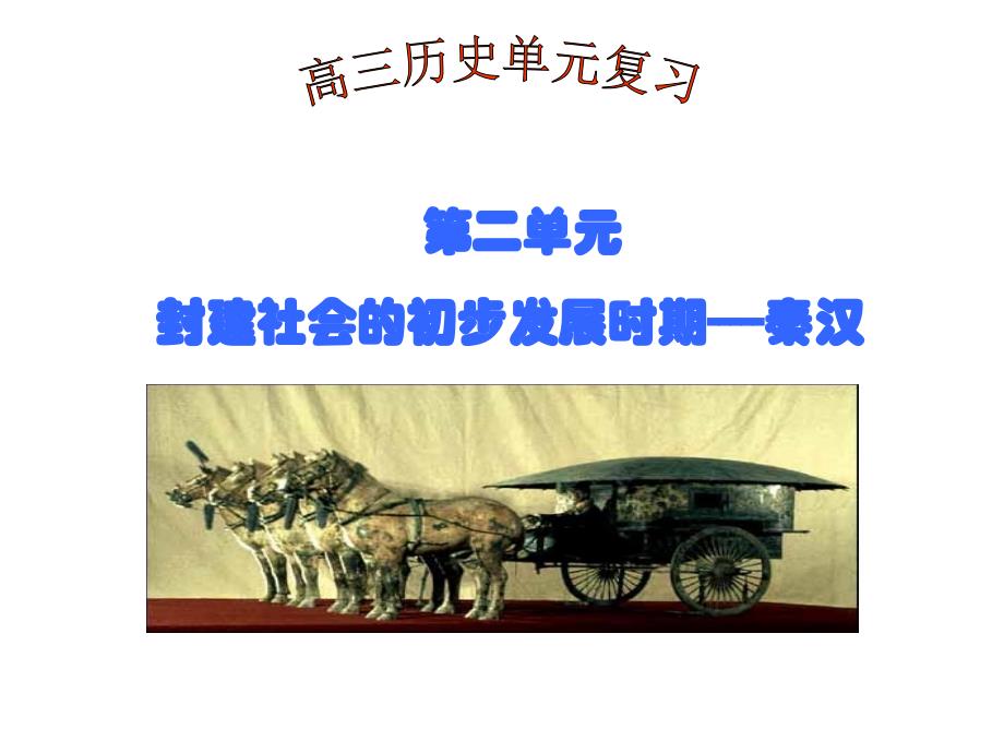 中国古代史第一轮复习(秦汉史)_第1页