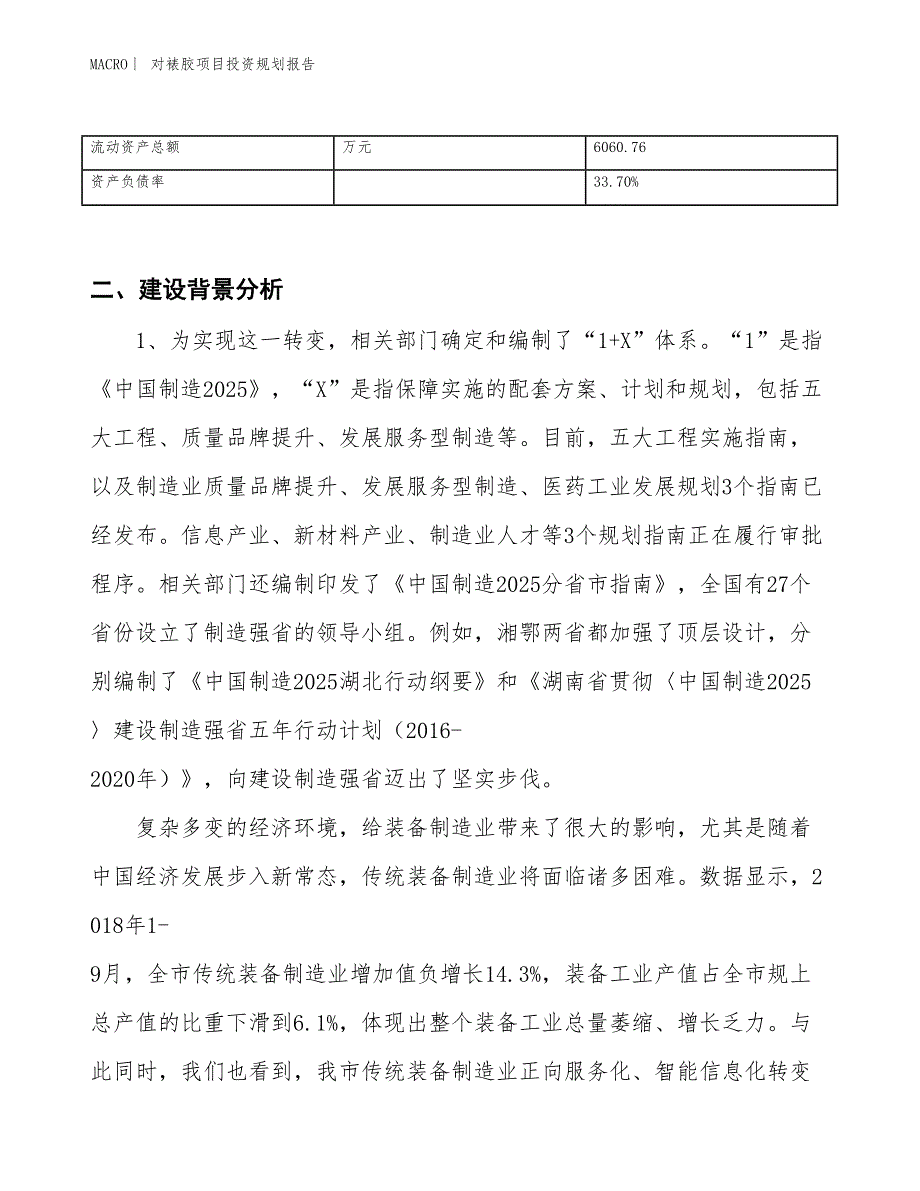 对裱胶项目投资规划报告_第3页