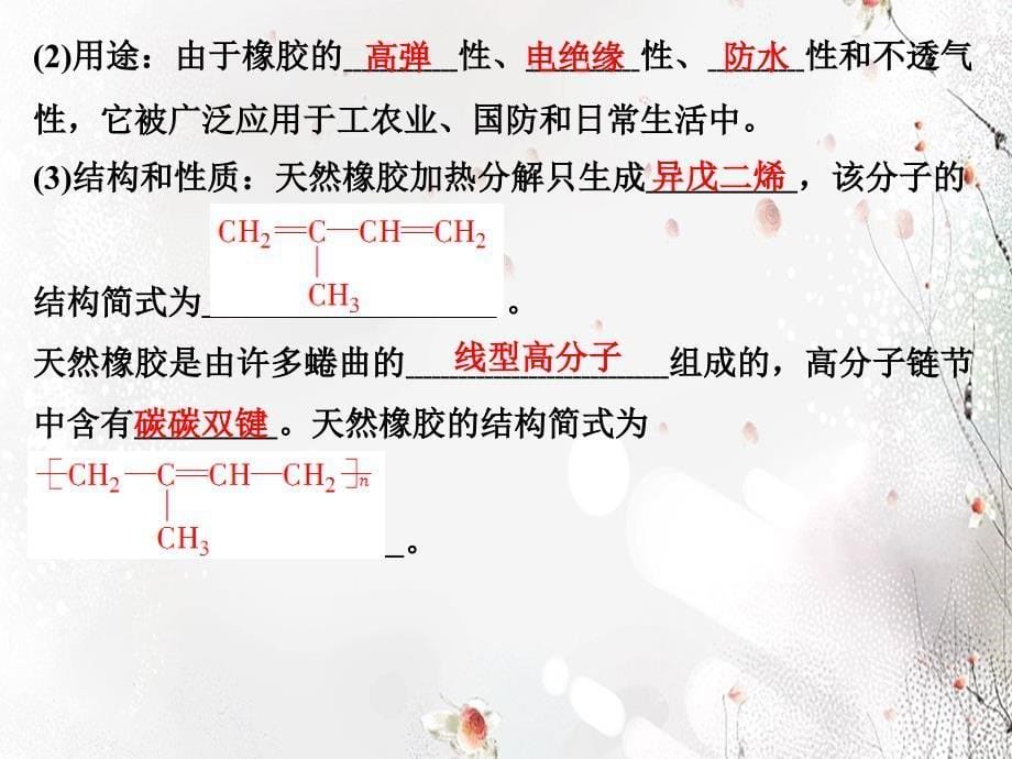 苏教版化学选修23.4《有机高分子合成》ppt课件37页_第5页