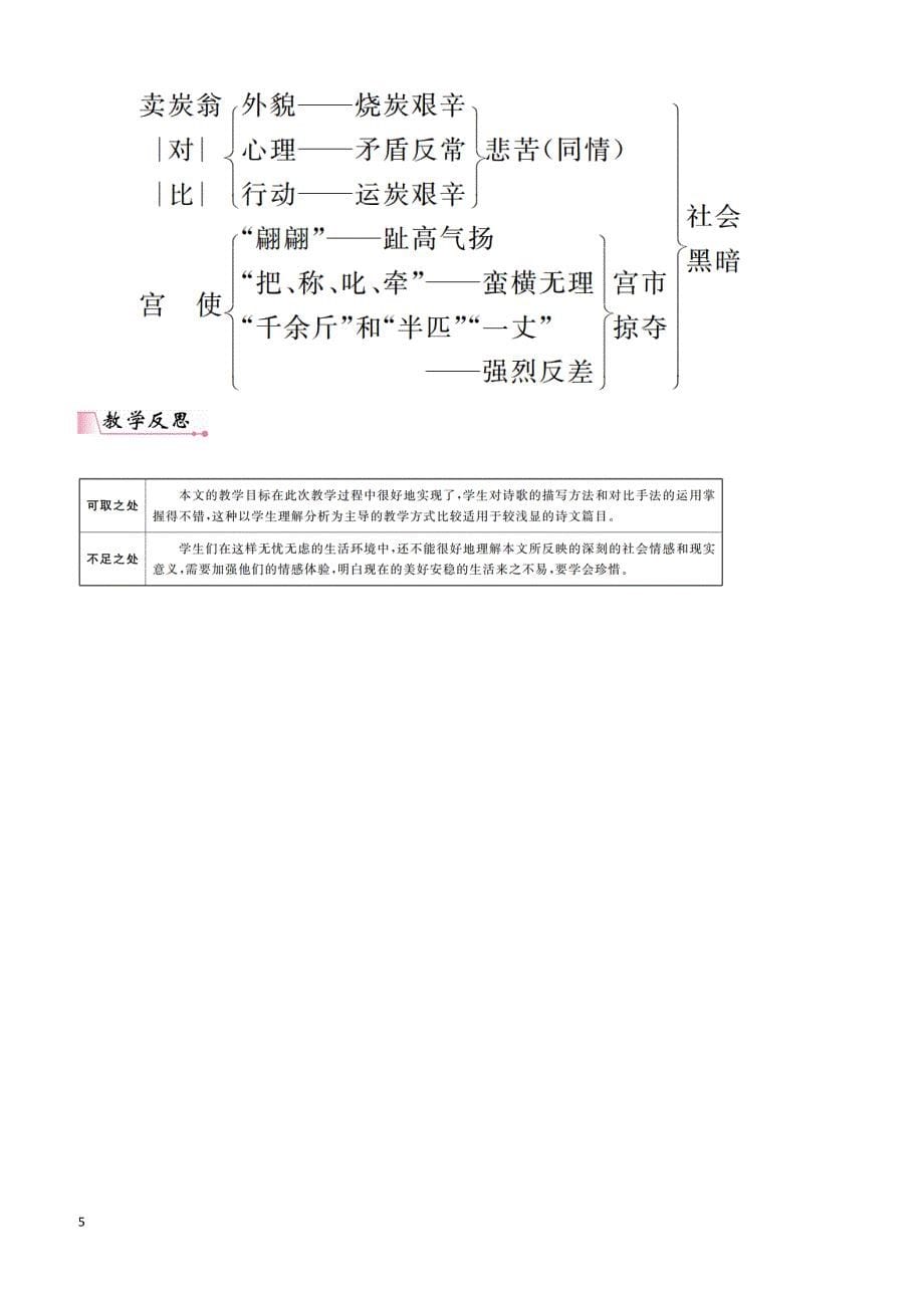 2019年春八年级语文下册第六单元24唐诗二首教案新人教版20190221226_第5页