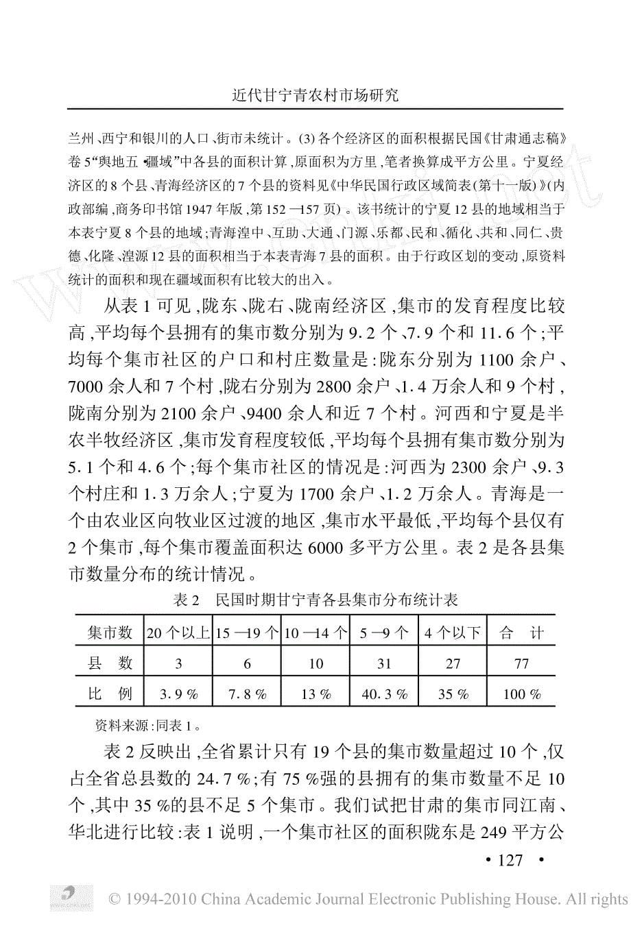 近代甘宁青农村市场研究_第5页