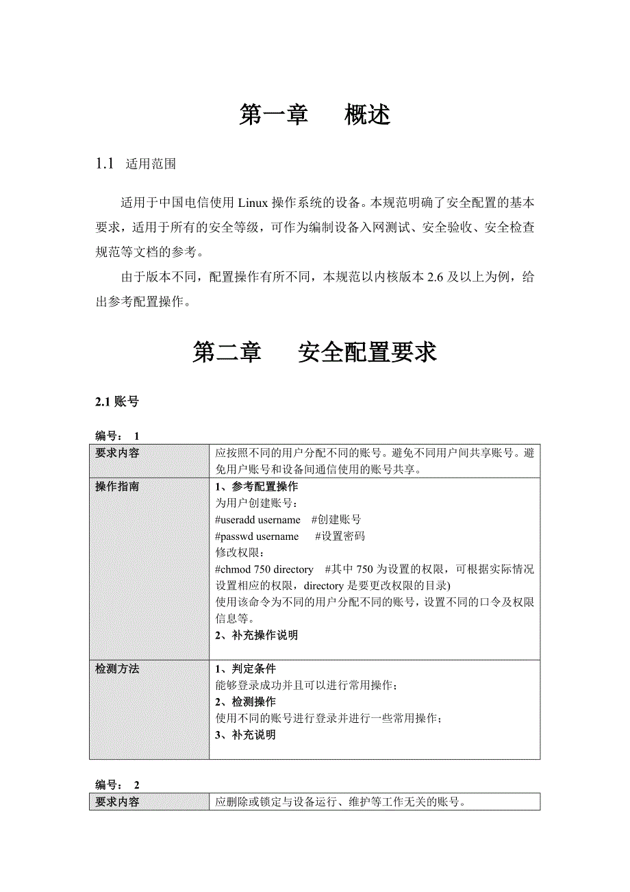 linux安全配置规范_第2页