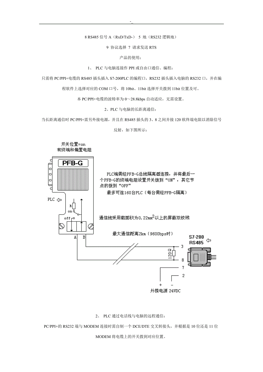 PLC编程电缆使用介绍及说明手册_第2页