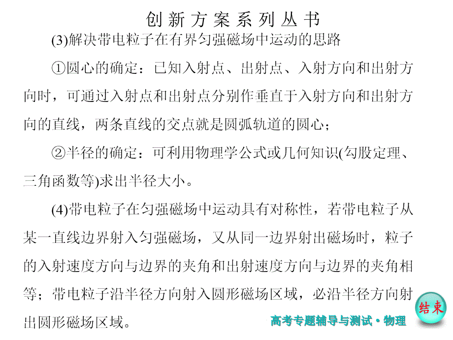 2017版新课标物理一轮复习再回顾课件：专题六-磁场_第3页