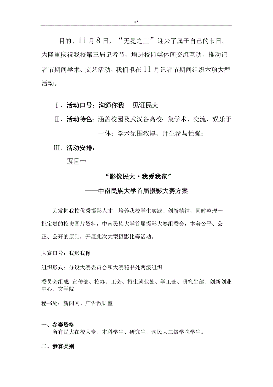 大型活动策划组织方案模板_第1页