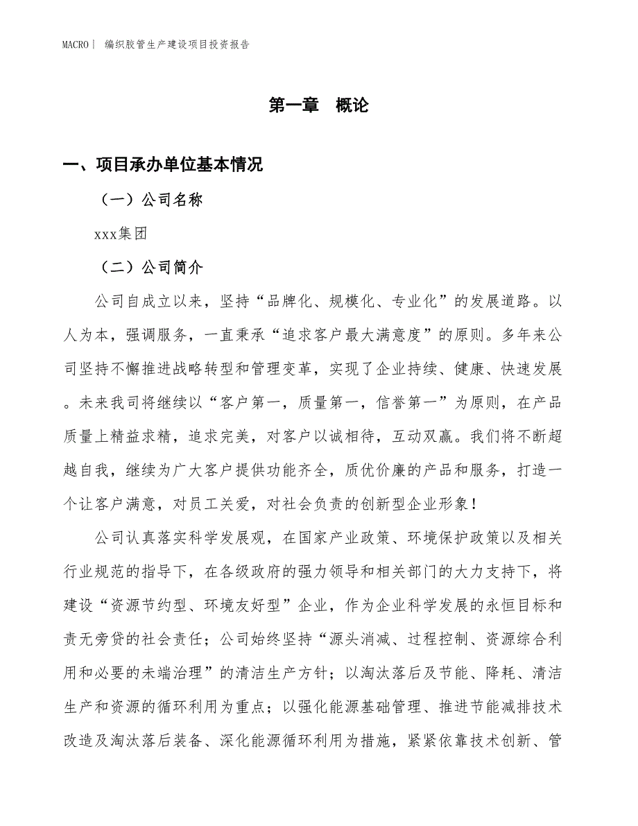 编织胶管生产建设项目投资报告_第4页