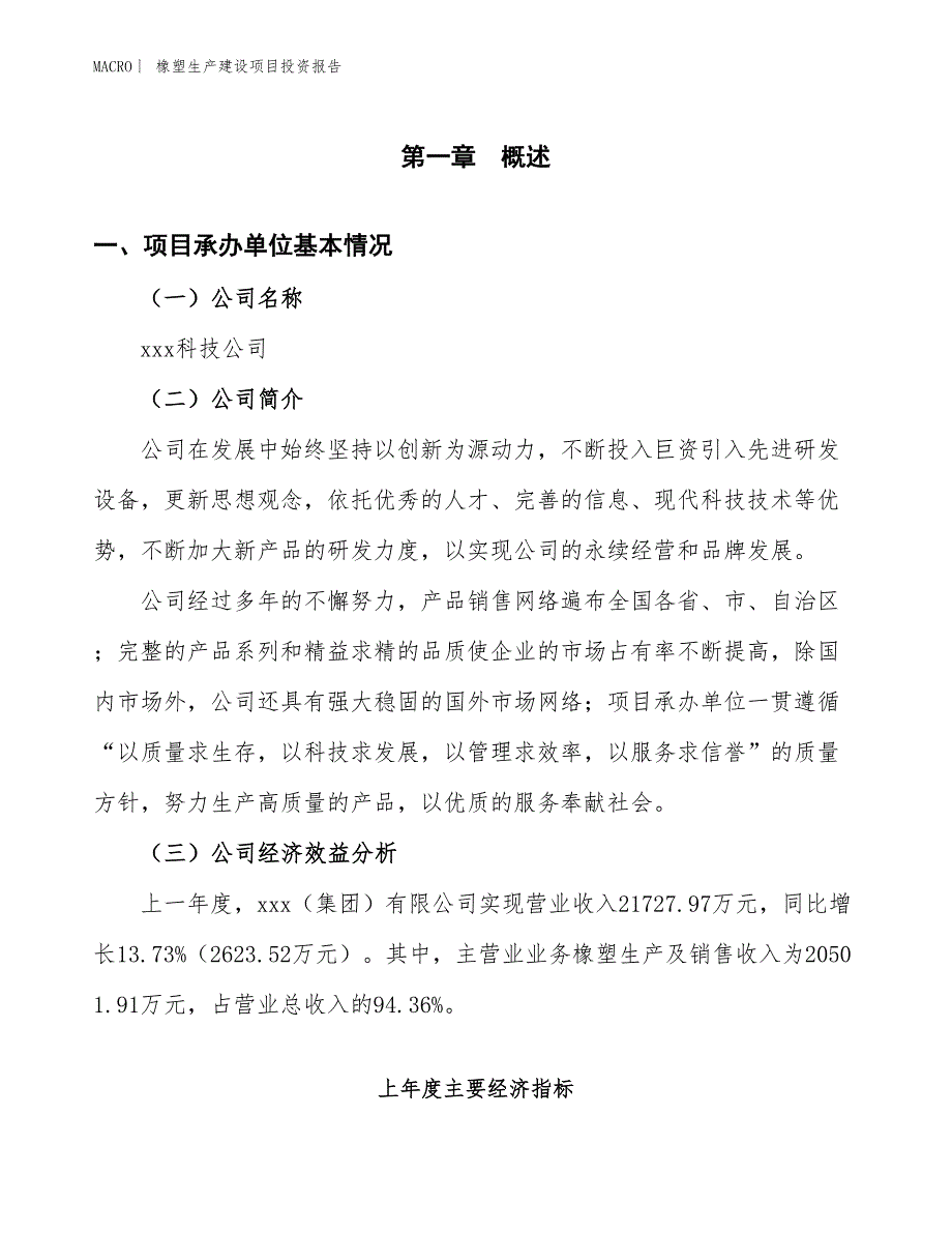 橡塑生产建设项目投资报告_第4页