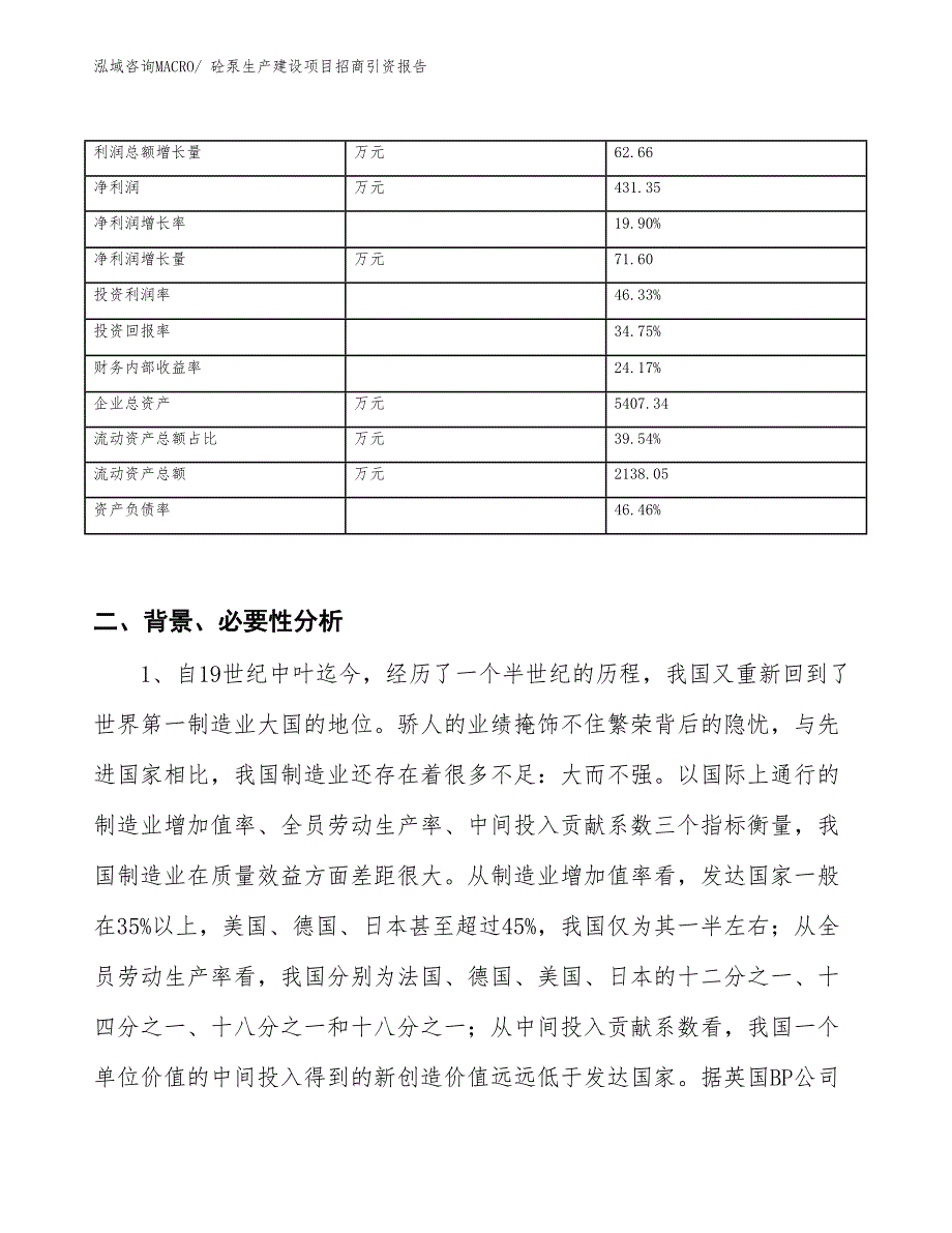 砼泵生产建设项目招商引资报告(总投资2443.89万元)_第3页