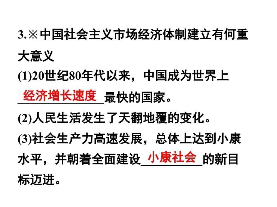 高三历史《创新方案必修二第三单元第二讲中国特色社会主义建设的道理4》（课件）_第5页