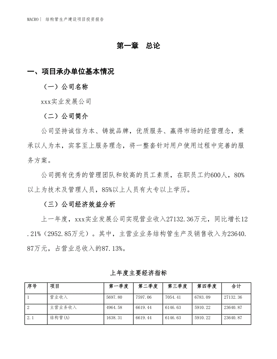 结构管生产建设项目投资报告_第4页