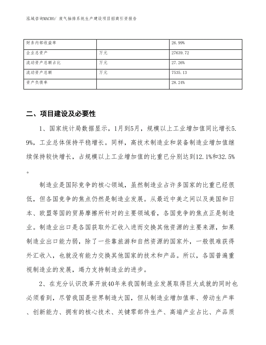 废气抽排系统生产建设项目招商引资报告(总投资12583.18万元)_第3页