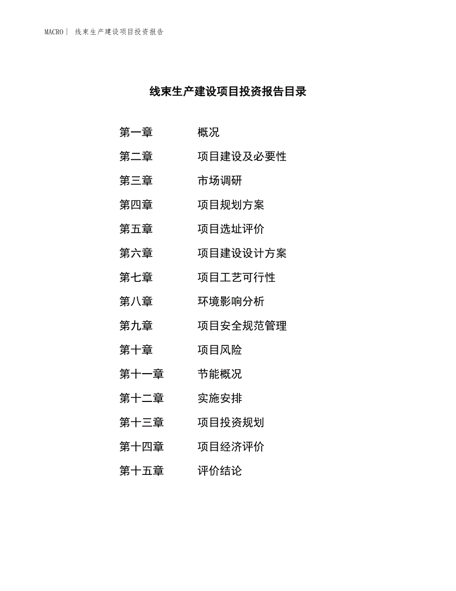 线束生产建设项目投资报告_第3页