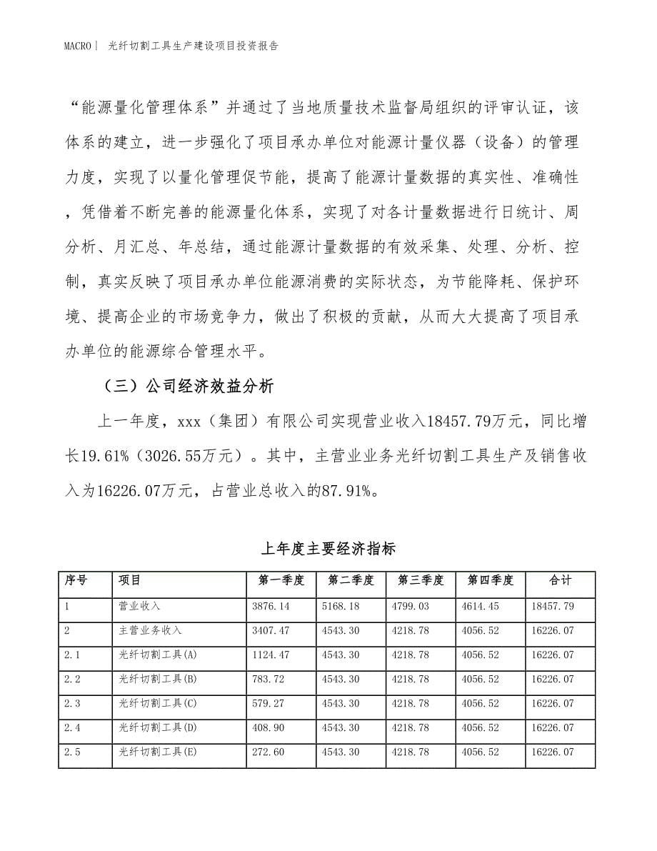 光纤切割工具生产建设项目投资报告_第5页