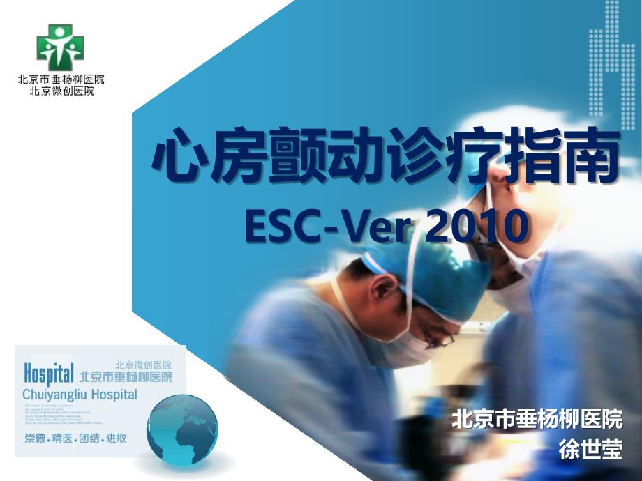 欧洲心脏病学会(esc)心房颤动治疗(2010版)中文摘要_第1页