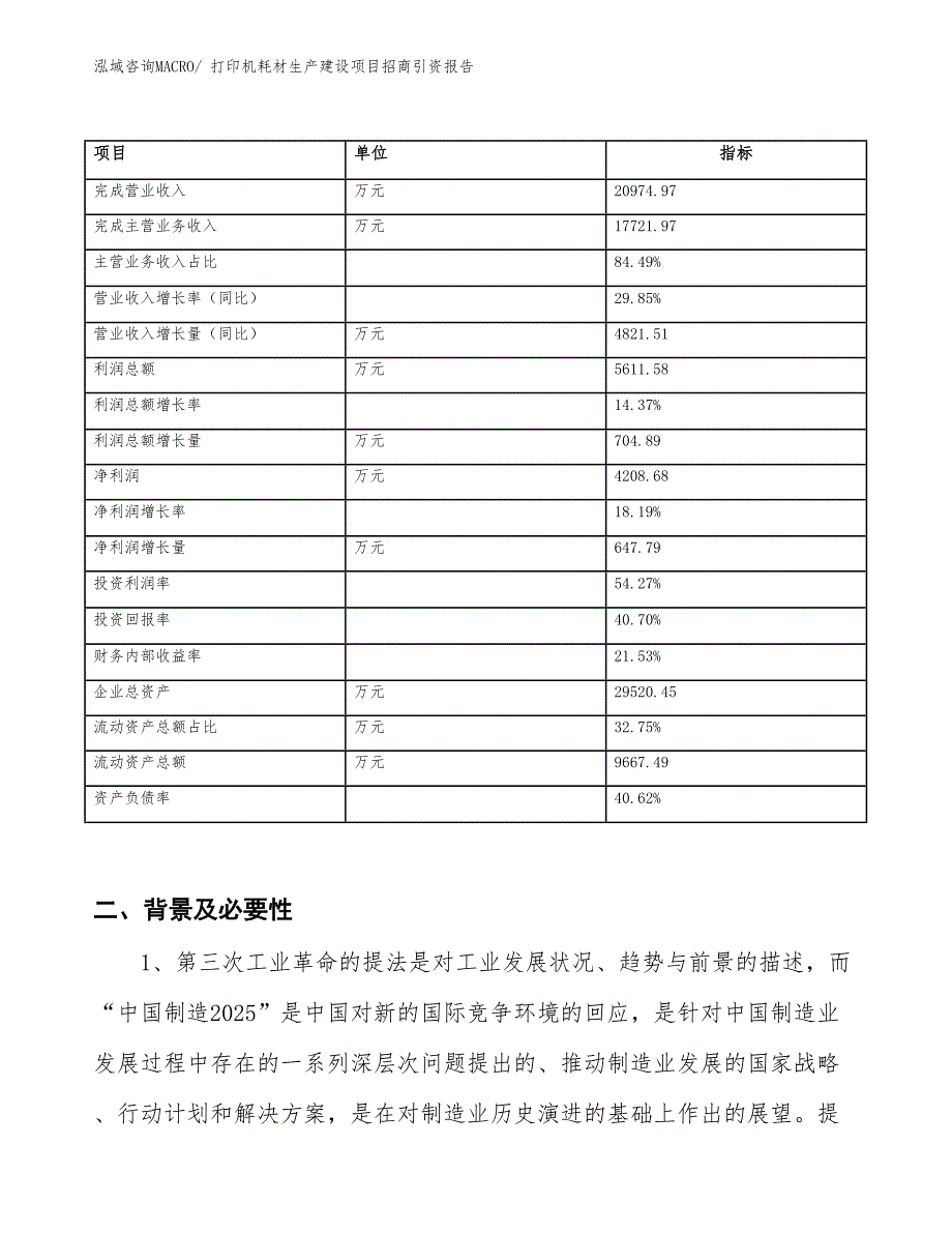 色带、碳带生产建设项目招商引资报告(总投资15815.19万元)_第2页