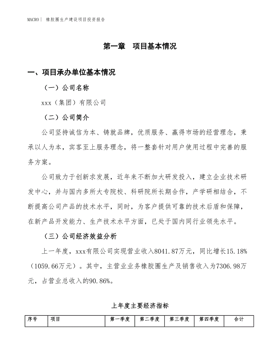 橡胶圈生产建设项目投资报告_第4页