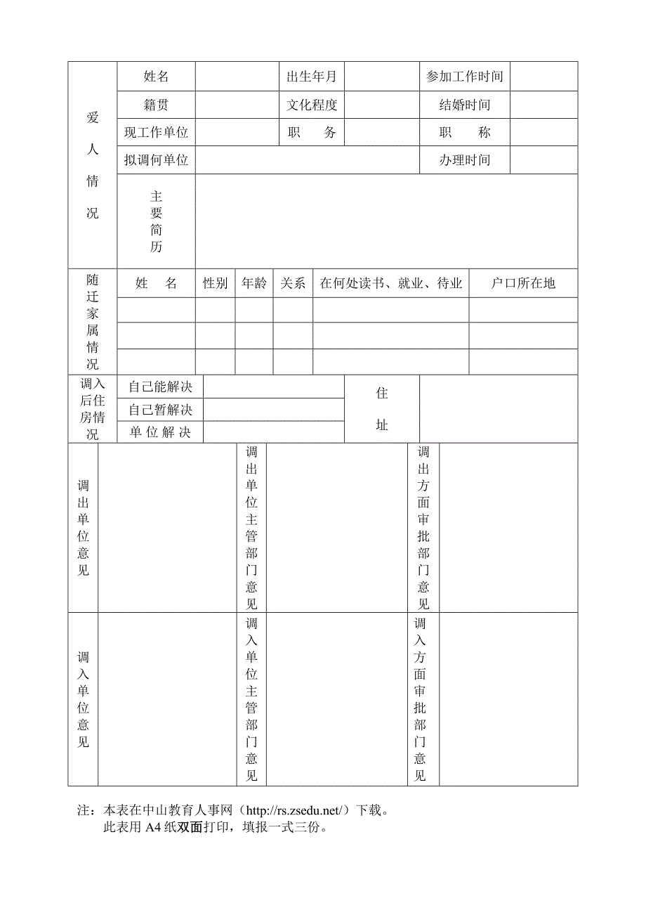 中-山-市-干-部-商-调-表_第2页