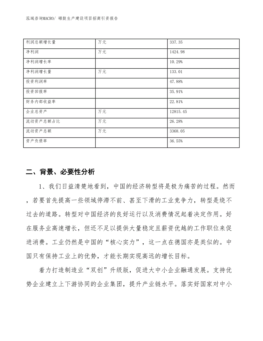 硒鼓生产建设项目招商引资报告(总投资6056.04万元)_第3页